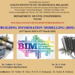 Five Days FDP on “Building Information Modelling (BIM)”